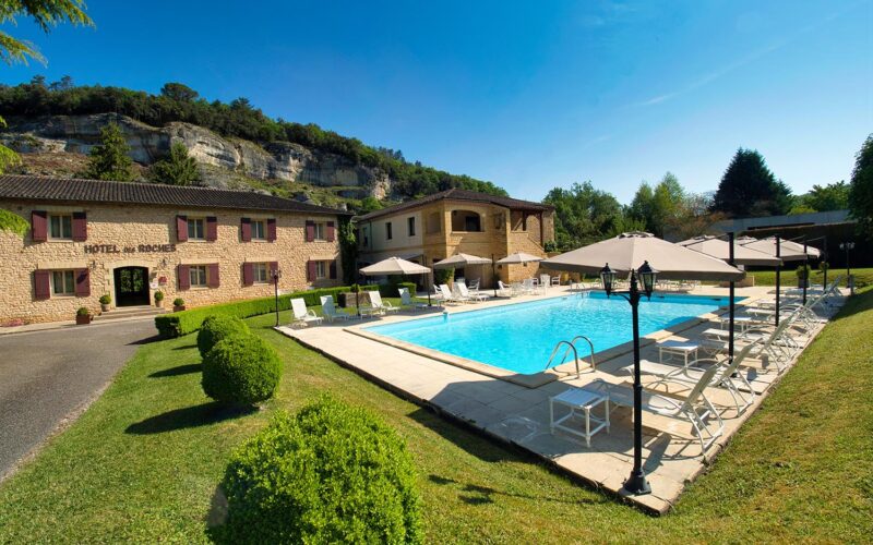 Piscine de l'hôtel des Roches