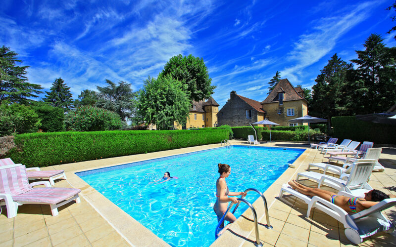 Piscine de l'hôtel la Hoirie